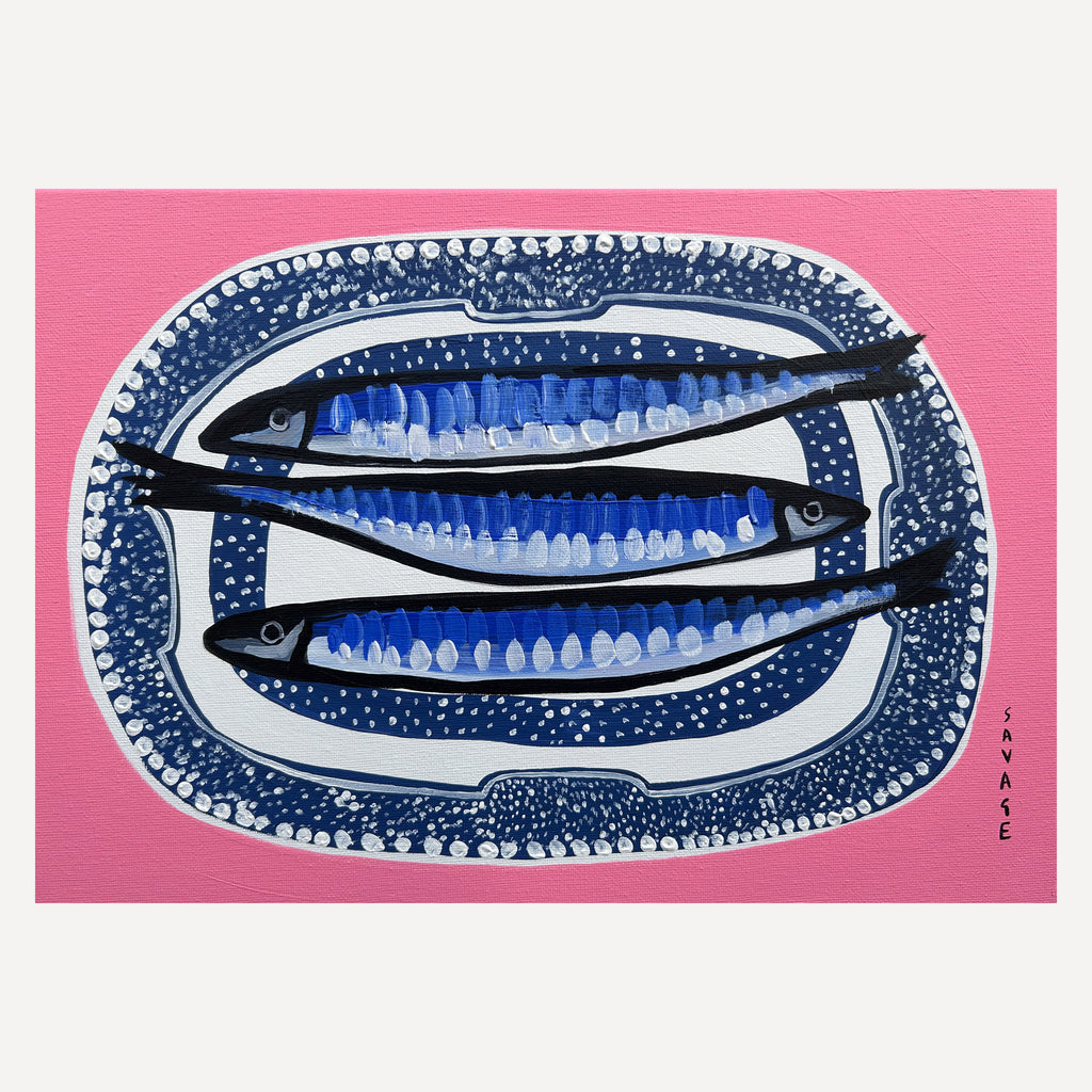 FISH ON PINK