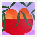 ORANGES ON LILAC