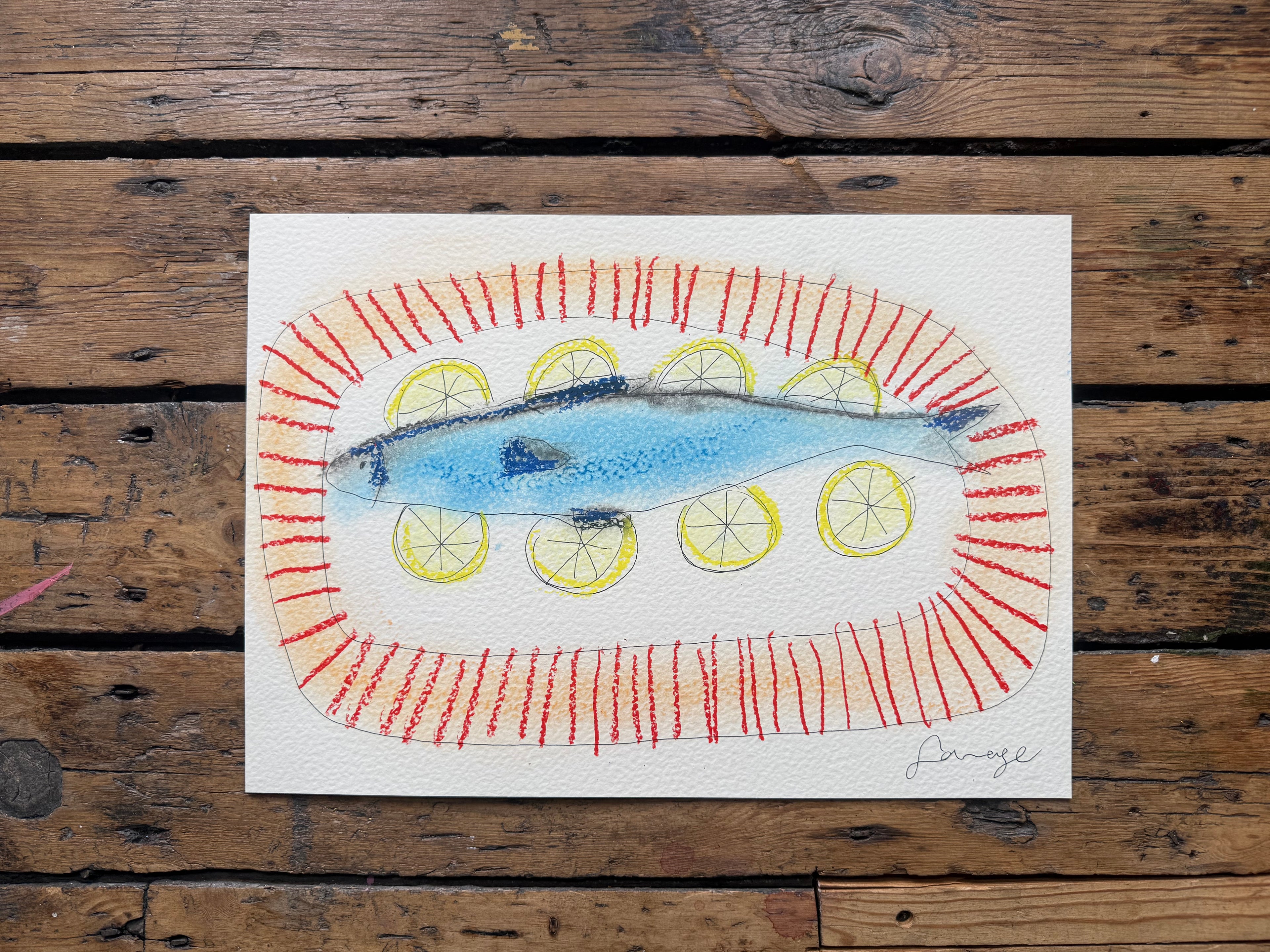 ORANGE AND VERMILION